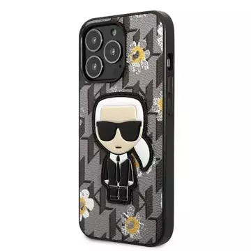 Etui Karl Lagerfeld KLHCP13LPMNFIK1 für iPhone 13 Pro / 13 6,1" Flower Ikonik Karl