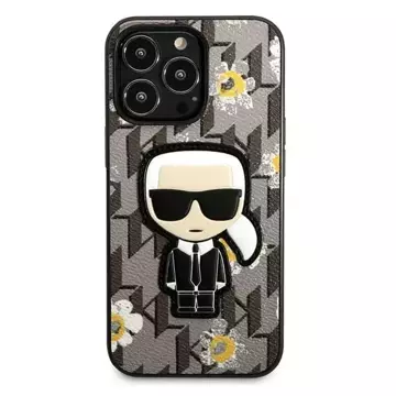 Etui Karl Lagerfeld KLHCP13LPMNFIK1 für iPhone 13 Pro / 13 6,1" Flower Ikonik Karl