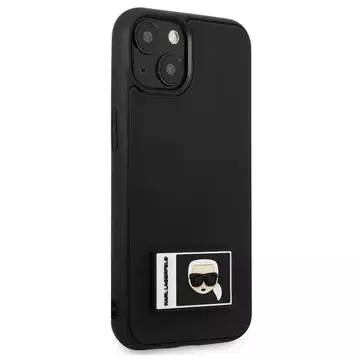 Etui Karl Lagerfeld KLHCP13M3DKPK für iPhone 13 6,1" Hardcase Ikonik Patch