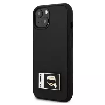 Etui Karl Lagerfeld KLHCP13M3DKPK für iPhone 13 6,1" Hardcase Ikonik Patch