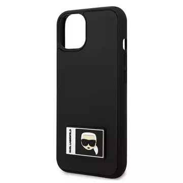 Etui Karl Lagerfeld KLHCP13M3DKPK für iPhone 13 6,1" Hardcase Ikonik Patch