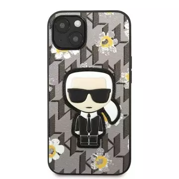 Etui Karl Lagerfeld KLHCP13MPMNFIK1 für iPhone 13 6,1" Flower Ikonik Karl