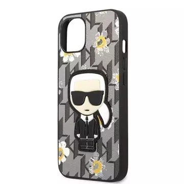 Etui Karl Lagerfeld KLHCP13MPMNFIK1 für iPhone 13 6,1" Flower Ikonik Karl