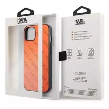 Etui Karl Lagerfeld KLHCP13MPTLO für iPhone 13 6,1" Hardcase Allover perforiert