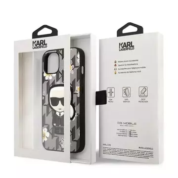 Etui Karl Lagerfeld KLHCP13SPMNFIK1 iPhone 13 mini 5,4" Flower Ikonik Karl