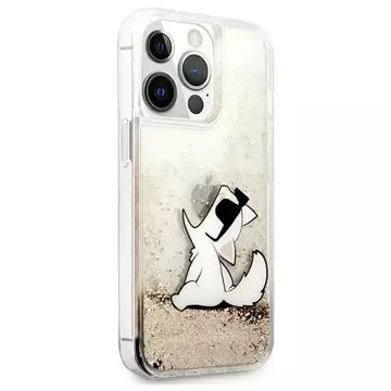 Etui Karl Lagerfeld KLHCP13XGCFD für iPhone 13 Pro Max 6,7" Hardcase Liquid Glitter Choupette Fun