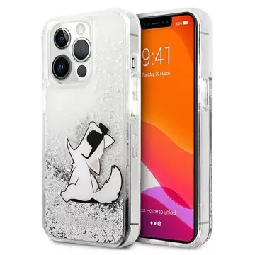 Etui Karl Lagerfeld KLHCP13XGCFS für iPhone 13 Pro Max 6,7" Hardcase Liquid Glitter Choupette Fun