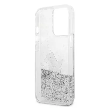 Etui Karl Lagerfeld KLHCP13XGCFS für iPhone 13 Pro Max 6,7" Hardcase Liquid Glitter Choupette Fun