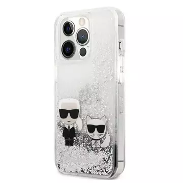 Etui Karl Lagerfeld KLHCP13XGKCS für iPhone 13 Pro Max 6,7" Hardcase Liquid Glitter Karl