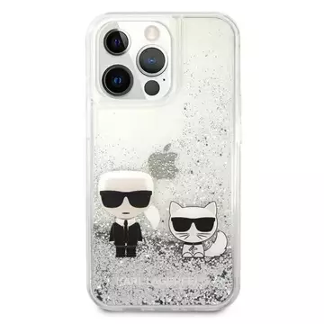 Etui Karl Lagerfeld KLHCP13XGKCS für iPhone 13 Pro Max 6,7" Hardcase Liquid Glitter Karl