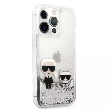 Etui Karl Lagerfeld KLHCP13XGKCS für iPhone 13 Pro Max 6,7" Hardcase Liquid Glitter Karl