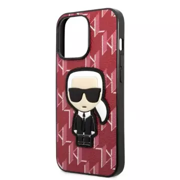 Etui Karl Lagerfeld KLHCP13XPMNIKPI für iPhone 13 Pro Max 6,7" Hardcase Monogram Ikonik Patch