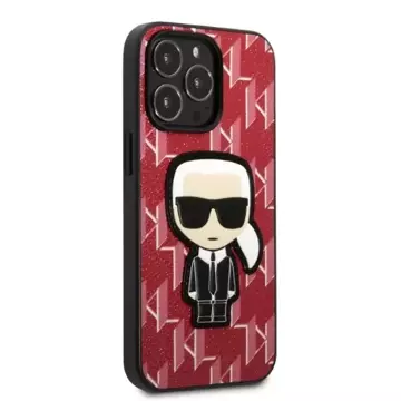 Etui Karl Lagerfeld KLHCP13XPMNIKPI für iPhone 13 Pro Max 6,7" Hardcase Monogram Ikonik Patch