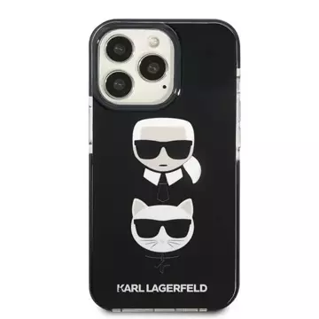 Etui Karl Lagerfeld KLHCP13XTPE2TK für iPhone 13 Pro Max 6,7" Hardcase czarny/black Karl