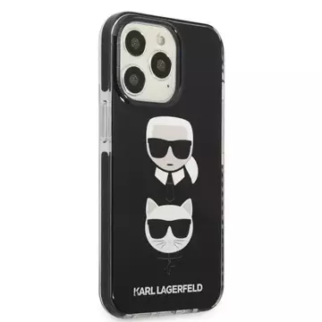 Etui Karl Lagerfeld KLHCP13XTPE2TK für iPhone 13 Pro Max 6,7" Hardcase czarny/black Karl