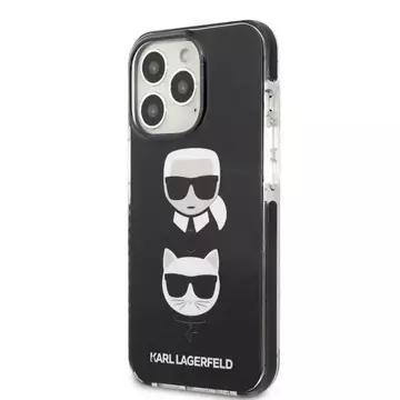 Etui Karl Lagerfeld KLHCP13XTPE2TK für iPhone 13 Pro Max 6,7" Hardcase czarny/black Karl