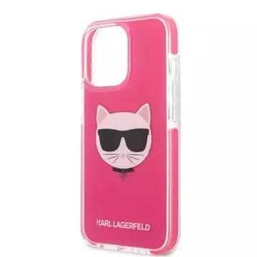 Etui Karl Lagerfeld KLHCP13XTPECPI für iPhone 13 Pro Max 6,7" Hardcase Choupette Head