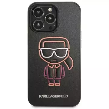 Etui Karl Lagerfeld KLHCP13XTUOK für iPhone 13 Pro Max 6,7" Hardcase Karl Ikonik Outline