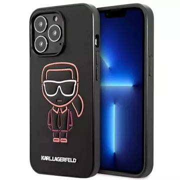 Etui Karl Lagerfeld KLHCP13XTUOK für iPhone 13 Pro Max 6,7" Hardcase Karl Ikonik Outline