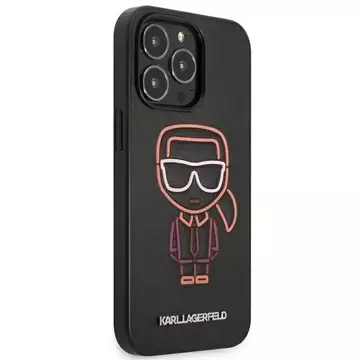 Etui Karl Lagerfeld KLHCP13XTUOK für iPhone 13 Pro Max 6,7" Hardcase Karl Ikonik Outline