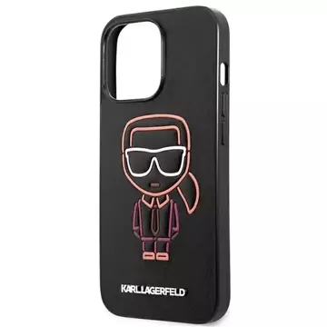 Etui Karl Lagerfeld KLHCP13XTUOK für iPhone 13 Pro Max 6,7" Hardcase Karl Ikonik Outline