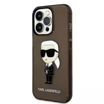 Etui Karl Lagerfeld KLHCP14LHNIKTCK für iPhone 14 Pro 6,1" Hardcase Ikonik Karl Lagerfeld