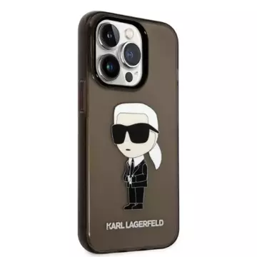 Etui Karl Lagerfeld KLHCP14LHNIKTCK für iPhone 14 Pro 6,1" Hardcase Ikonik Karl Lagerfeld