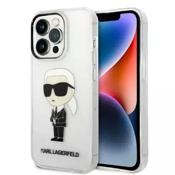 Etui Karl Lagerfeld KLHCP14LHNIKTCT für iPhone 14 Pro 6,1" Hardcase Ikonik Karl Lagerfeld