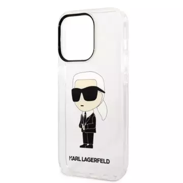 Etui Karl Lagerfeld KLHCP14LHNIKTCT für iPhone 14 Pro 6,1" Hardcase Ikonik Karl Lagerfeld