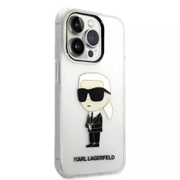 Etui Karl Lagerfeld KLHCP14LHNIKTCT für iPhone 14 Pro 6,1" Hardcase Ikonik Karl Lagerfeld