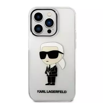 Etui Karl Lagerfeld KLHCP14LHNIKTCT für iPhone 14 Pro 6,1" Hardcase Ikonik Karl Lagerfeld