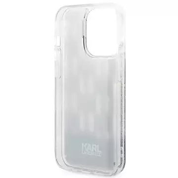 Etui Karl Lagerfeld KLHCP14LLMNMK für iPhone 14 Pro 6,1" Hardcase Liquid Glitter Monogram