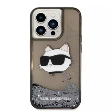 Etui Karl Lagerfeld KLHCP14LLNCHCK für iPhone 14 Pro 6,1" Hardcase Glitter Choupette Head