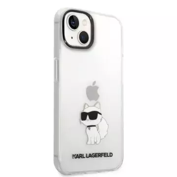 Etui Karl Lagerfeld KLHCP14MHNCHTCT für iPhone 14 Plus 6,7" Hardcase Ikonik Choupette