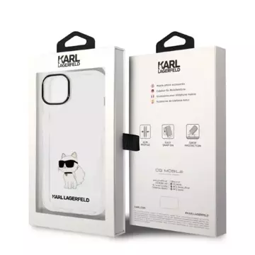 Etui Karl Lagerfeld KLHCP14MHNCHTCT für iPhone 14 Plus 6,7" Hardcase Ikonik Choupette