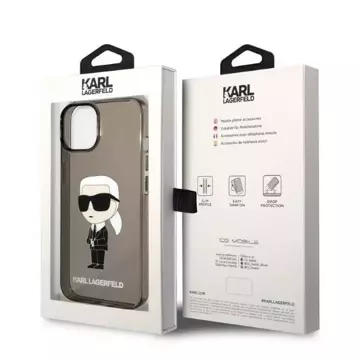 Etui Karl Lagerfeld KLHCP14MHNIKTCK für iPhone 14 Plus 6,7" Hardcase Ikonik Karl Lagerfeld