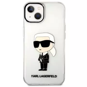 Etui Karl Lagerfeld KLHCP14MHNIKTCT für iPhone 14 Plus 6,7" Hardcase Ikonik Karl Lagerfeld