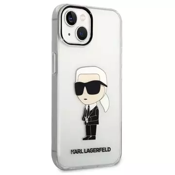 Etui Karl Lagerfeld KLHCP14MHNIKTCT für iPhone 14 Plus 6,7" Hardcase Ikonik Karl Lagerfeld