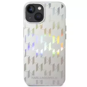 Etui Karl Lagerfeld KLHCP14MLGMSV3 für iPhone 14 Plus 6,7" Hardcase Monogram Iridescent