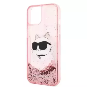 Etui Karl Lagerfeld KLHCP14MLNCHCP für iPhone 14 Plus 6,7" Hardcase Glitter Choupette Head