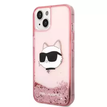 Etui Karl Lagerfeld KLHCP14MLNCHCP für iPhone 14 Plus 6,7" Hardcase Glitter Choupette Head