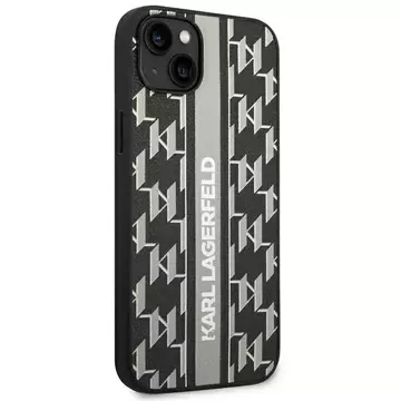 Etui Karl Lagerfeld KLHCP14MPGKLSKG für iPhone 14 Plus 6,7" Hardcase Monogram Stripe