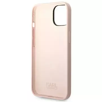 Etui Karl Lagerfeld KLHCP14MSLCTPI für iPhone 14 Plus 6,7" Hardcase Choupette Body aus Silikon