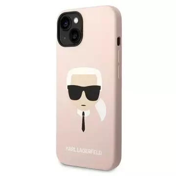 Etui Karl Lagerfeld KLHCP14MSLKHLP für iPhone 14 Plus 6,7" Hardcase Silikon Karl`s Head