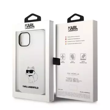 Etui Karl Lagerfeld KLHCP14MSNCHBCH für iPhone 14 Plus 6,7" Hardcase Silikon Choupette