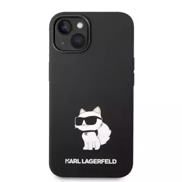 Etui Karl Lagerfeld KLHCP14MSNCHBCK für iPhone 14 Plus 6,7" Hardcase Silikon Choupette