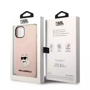 Etui Karl Lagerfeld KLHCP14MSNCHBCP für iPhone 14 Plus 6,7" Hardcase Silikon Choupette