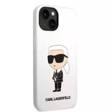 Etui Karl Lagerfeld KLHCP14MSNIKBCH für Apple iPhone 14 Plus 6,7" Hardcase Silikon Ikonik