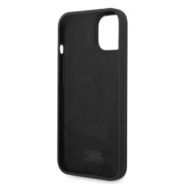 Etui Karl Lagerfeld KLHCP14MSNIKBCK für Apple iPhone 14 Plus 6,7" Hardcase Silikon Ikonik