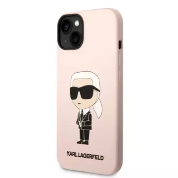 Etui Karl Lagerfeld KLHCP14MSNIKBCP für iPhone 14 Plus 6,7" Hardcase Silikon Ikonik